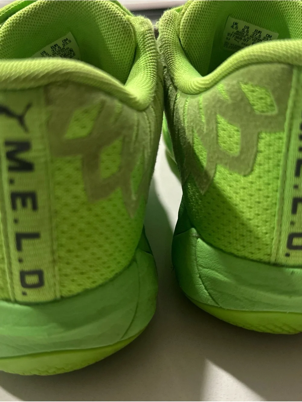 Puma Kids' Neon Green Athletic Sneakers